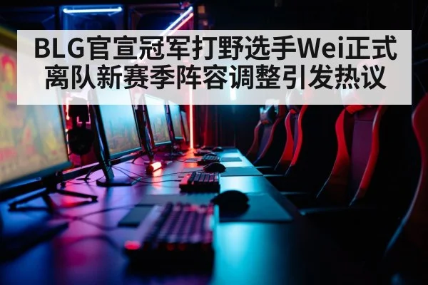 BLG官宣冠军打野选手Wei正式离队新赛季阵容调整引发热议